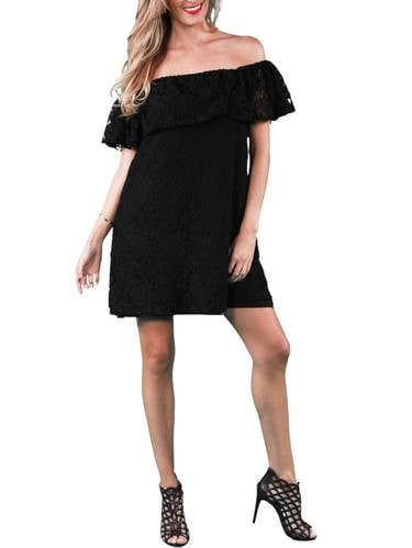 walmart off the shoulder dress