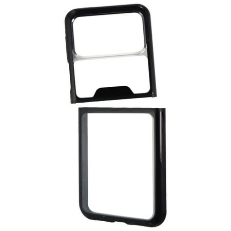 OtterBox - Symmetry Flex Series Carrying Case for Galaxy Z Flip3 5G - Black Crystal