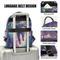 thumbnail image 3 of FORMRS Mini Backpack Purse for Women Travel Daypack Casual Shoulder Bag, Astronaut Pattern, 3 of 7