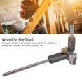 thumbnail image 3 of Linear Arc Scriber Ruler, Wood Scribe Tool Portable Aluminum Alloy  For Decoration, 3 of 8