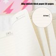 thumbnail image 3 of Cuadernos espirales preppy A5 L1rabe Diario espiral Y2K tapa dura Sonriente Cuaderno encuadernado rosa, 3 of 3