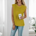 thumbnail image 2 of Unir Women's Casual Sleeveless Tank Top, Loose Fit Crew Neck Basic T-Shirt, 1 Piece, M-XXL Plus Size Friendly, 2 of 7