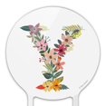 thumbnail image 3 of Acrylic Letter Y Floral Monogram Initial Cake Topper Party Decoration for Wedding Anniversary Birthday Graduation, 3 of 7