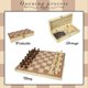 thumbnail image 3 of Ajedrez de madera tablero de ajedrez juego de ajedrez plegable juegos de mesa para niños manualidades juegos de viaje para niños adultos 32 juego de ajedrez de madera juguete de madera niños niña niño 4 5 6 7 8 9 10 años Rojo Verde, 3 of 5