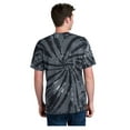thumbnail image 2 of Port & Company Men's Tie-Dye Cotton Short Sleeve T-Shirt Black Small, 2 of 3