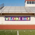 thumbnail image 5 of Welcome Back To School Banner, Decorations，Welcome Sign, Reusable Fabric Backdrop Decor for Hallway Yard Fence, Teacher Classroom Back‑to‑School Season Decoration，78.7 x 17.7 Inch, 5 of 6