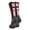 #00, variant on Maroon/White Player Id Crew Number Socks (#99, Large)