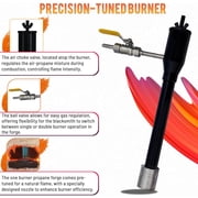 Simond Store Portable Propane Single Burner Forge For Knife Making Supplies