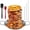 13''-6, variant on 10'' 6 Vertical Grilling Skewer Stainless Steel for Tacos Shawarma Kebabs BBQ