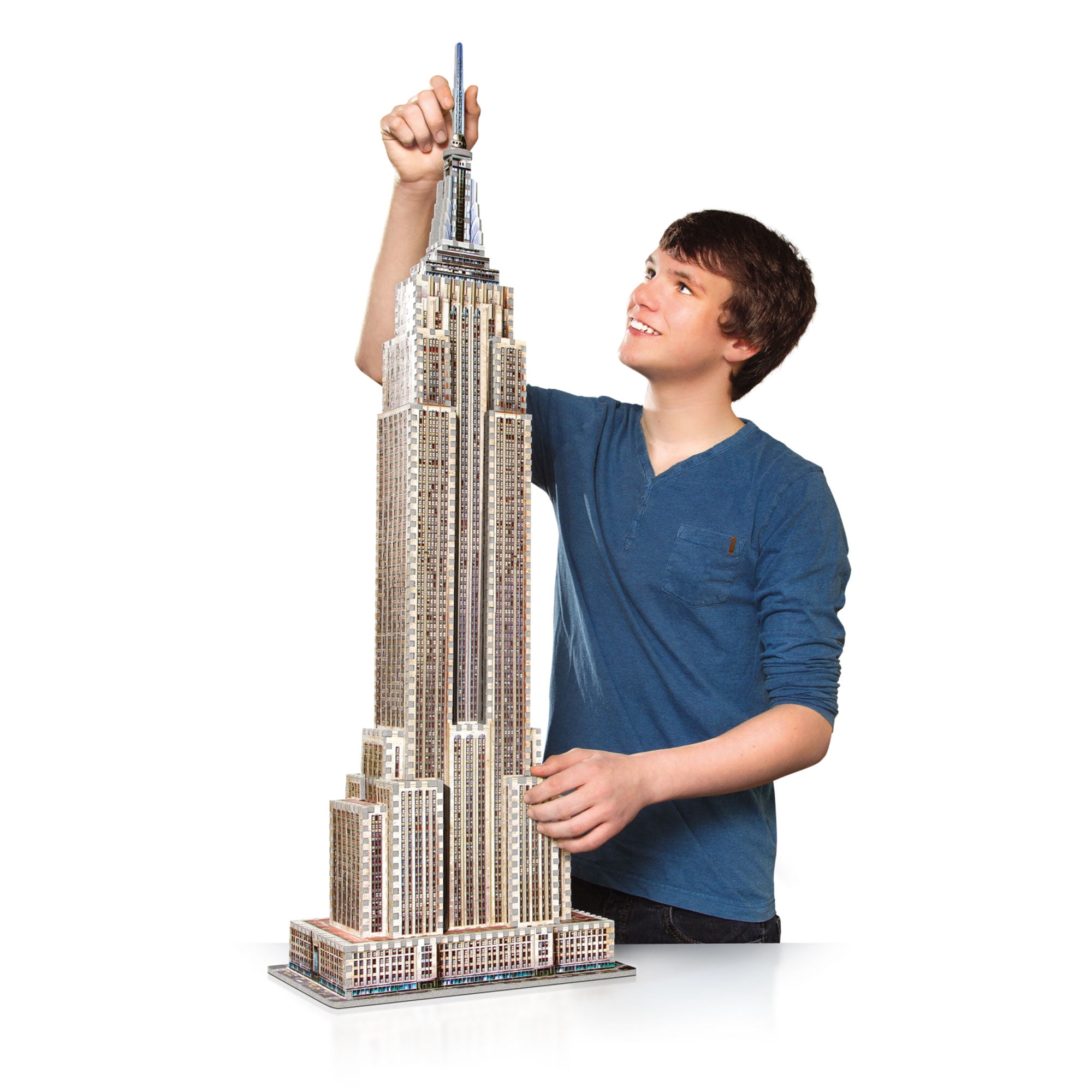 Wrebbit 3D 2007 Empire State Building 975 Piece 3D Jigsaw