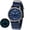 Blue, variant on Titanium Watches for Men, Japanese Quartz Movement Men's Field Watch, 5ATM Waterproof Military Wristwatch for Men, Analog Sport Watches, Green