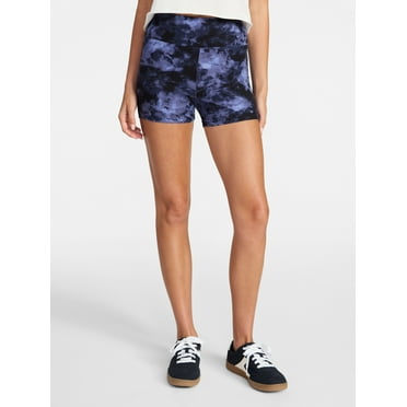 No Boundaries Faux Sueded Jersey Shorty Shorts, 3'' Inseam, Women's XXS-XXL