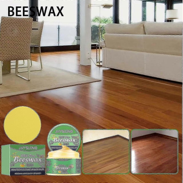 Jaysuing Wood Scratch Repair Beeswax Home Furnishing Wooden Floor Scratch Filling Polishing and Brightening Care Wax BF |