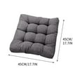 thumbnail image 3 of 6-Piece Seat Cushion Set Floor Mat Office Chair Pad Futon Tatami Home Decor, 3 of 7