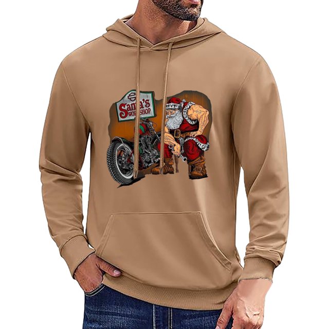 toraway Chandails en Molleton à Col Rond Graphiques Hommes Hiver Hommes et Femmes Noël Mode Décontractée Partie Impression 3D Manches Longues Chandail à Capuche TTG