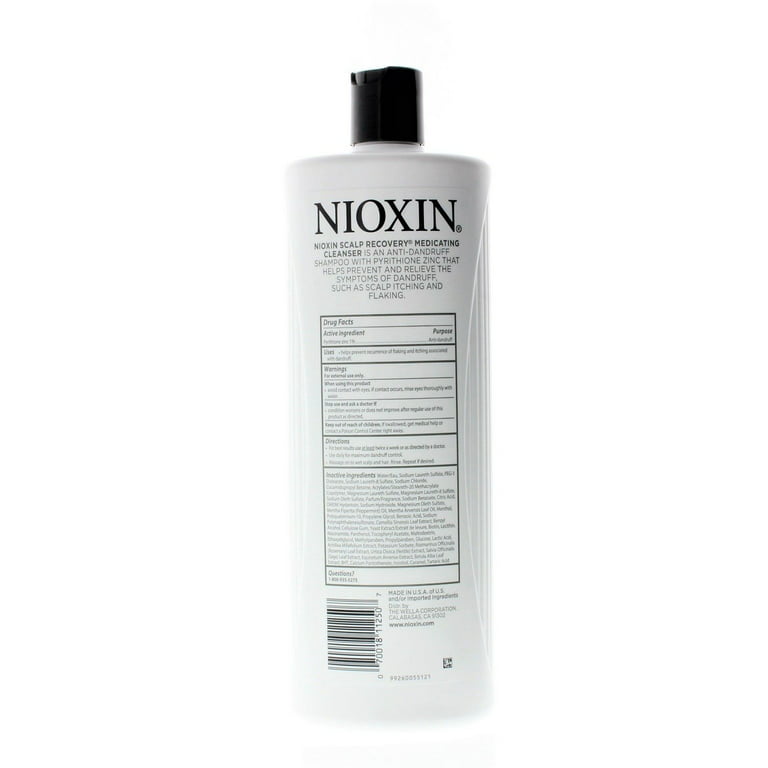 Exert Seks fiktiv Scalp Recovery Cleanser by Nioxin for Unisex - 33.8 oz Cleanser -  Walmart.com