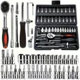 thumbnail image 1 of Car Repair Tools, Auto Service Repair Tool Accessories Multi-Purpose Repair Tool Set - Ratchet Torque Wrench and Screwdriver, Portable Car and Bicycle and Motorcycle Repair Kit, 1 of 1