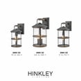 thumbnail image 6 of 1 Light Small Outdoor Wall Lantern in Coastal Style 7.25 inches Wide By 14.5 inches High-Black Finish-Led Lamping Type Bailey Street Home, 6 of 6