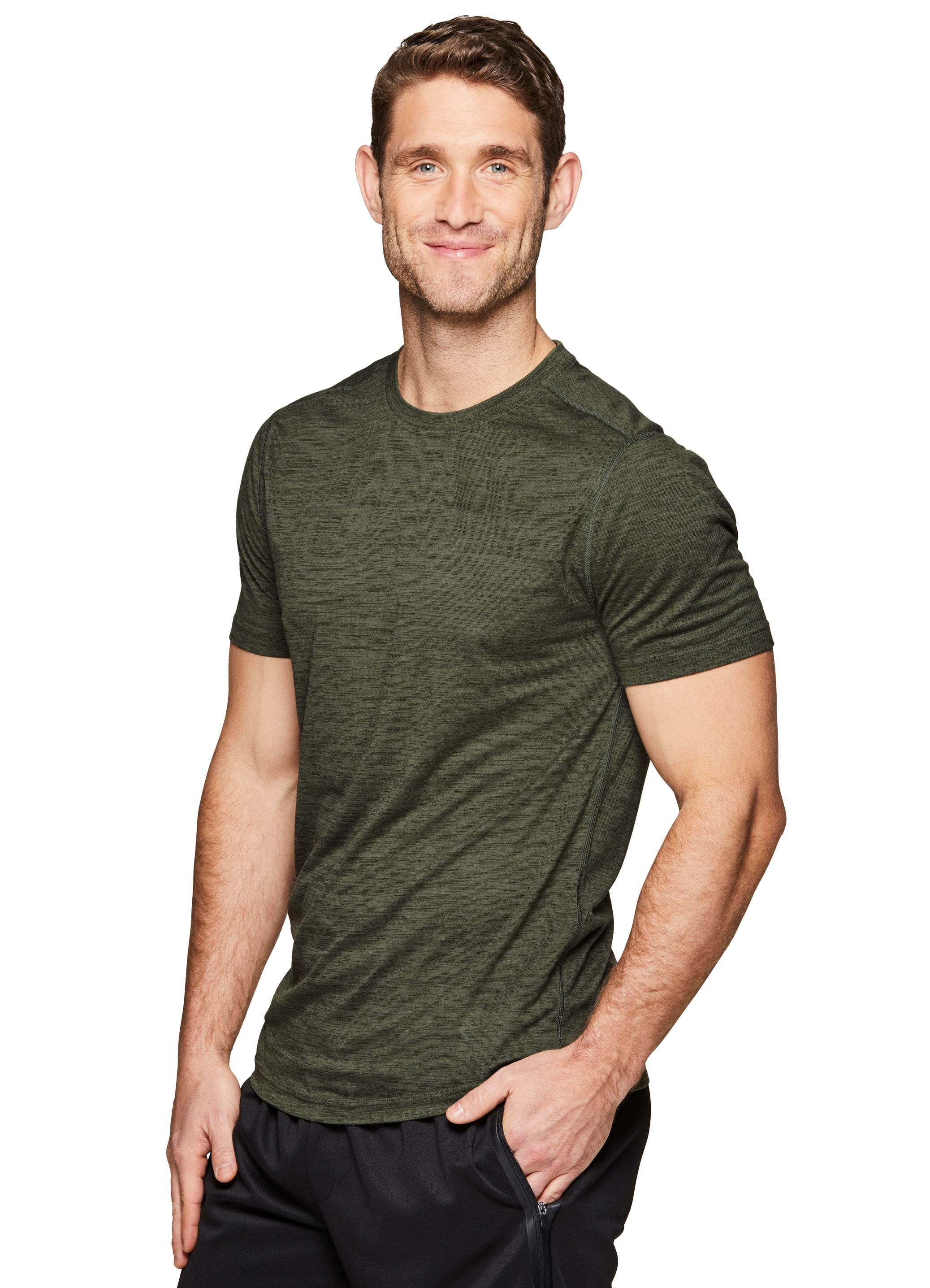 RBX - RBX Active Men's Short Sleeve Novelty Workout T-Shirt - Walmart ...