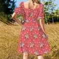 thumbnail image 4 of Mah Jong : Tripple Knitting Sleeveless Dress dresses women summer 2024 Long veiled dresses dresses korean style, 4 of 7