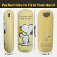 thumbnail image 4 of Snoopy Hand Warmers Rechargeable [Yellow] Power Bank Portable 5000mAh Electric Hand Warmer Outdoor Golf Camping Gear Cool Gifts [OFFICIAL LICENSE], 4 of 10