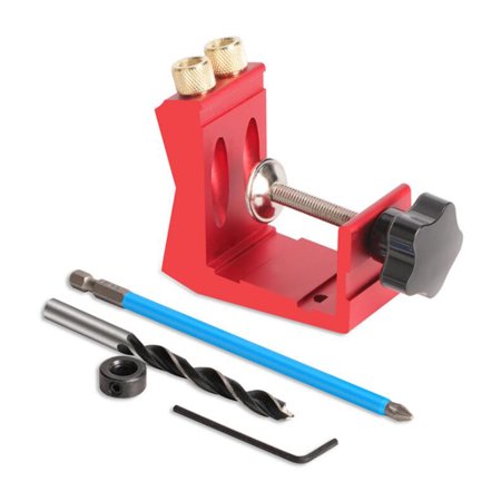 

FAIOIN 15 ° Woodworking Oblique Hole Locator Gift for DIY Work Friends and Family for Home Family for Furniture Carpenter