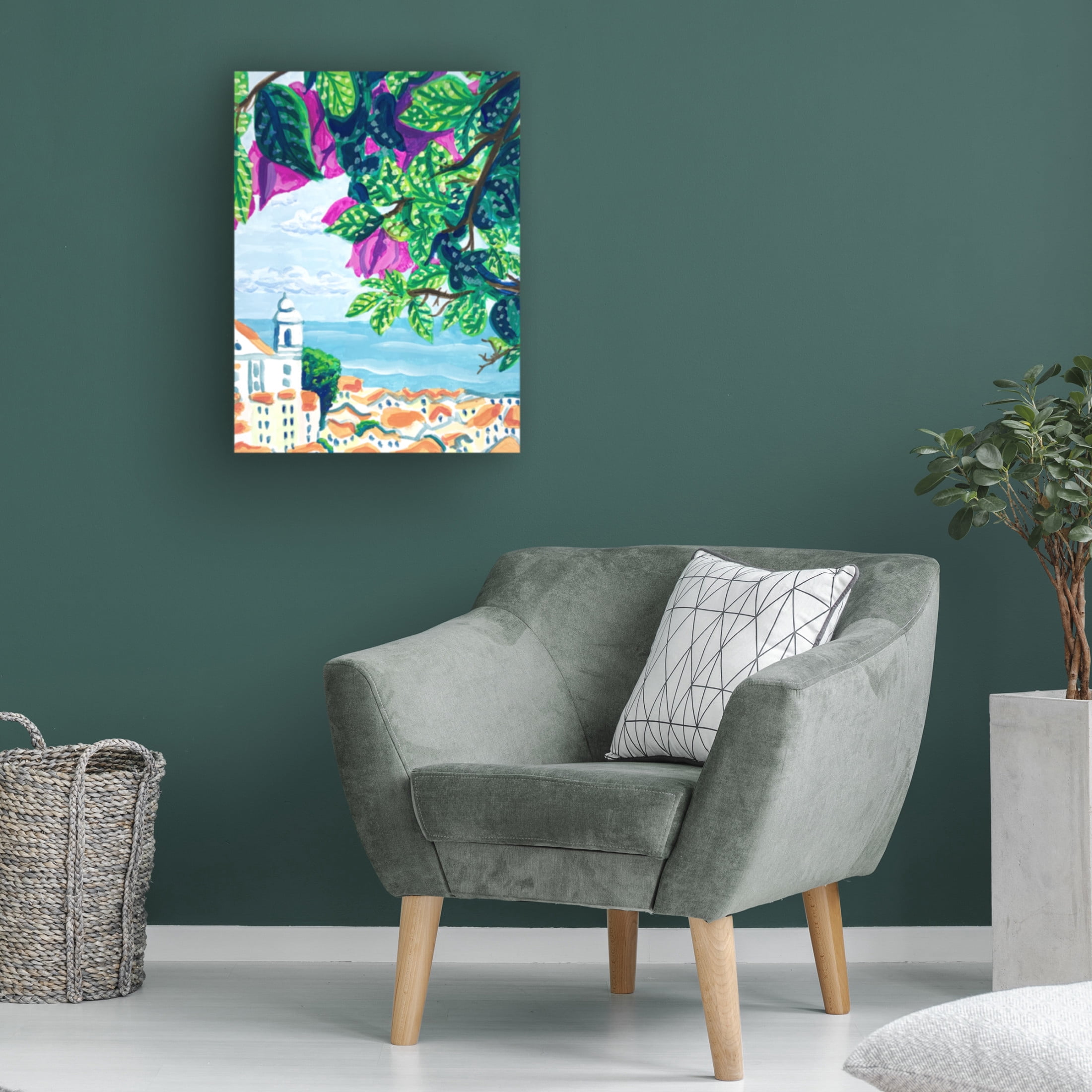 Trademark Fine Art Key and Sea Lisbon Canvas Wall Art