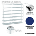 thumbnail image 2 of Zapatera Organizador Mueble Rack Closet Armable Repisas Azul marino, 2 of 4