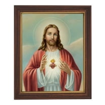 Sacred Heart of Jesus Woodtone Finish