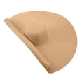 thumbnail image 1 of Sombrero de sol con flores y hojas anchas para mujer - Gorra de playa para despedida de soltera, ligera, transpirable y con protección UV, primavera-otoño, talla única, 1 of 4