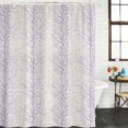 thumbnail image 3 of Purple Botanical Waterproof Fabric Shower Curtain,Farmhouse Spring Summer Branch Waterproof Fabric Shower Curtain for Bathroom Curtains Bathtubs Hotel Shower Curtains with 12 Hooks Small 36x78in, 3 of 8