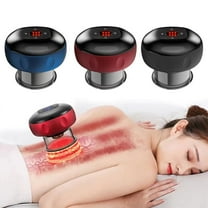 XIRQI Body Scraping Massage Smart Electric Vacuum Cupping Heating Suction Cup Device Back Neck Arm Massager