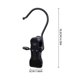 thumbnail image 3 of Pinza Para Percha De Ropa 20 ganchos metálicos portátiles para viajes que ahorran espacio,con gancho giratorio de 360° para organizar botas,toallas y ropa (negro). Rkxzt, 3 of 9