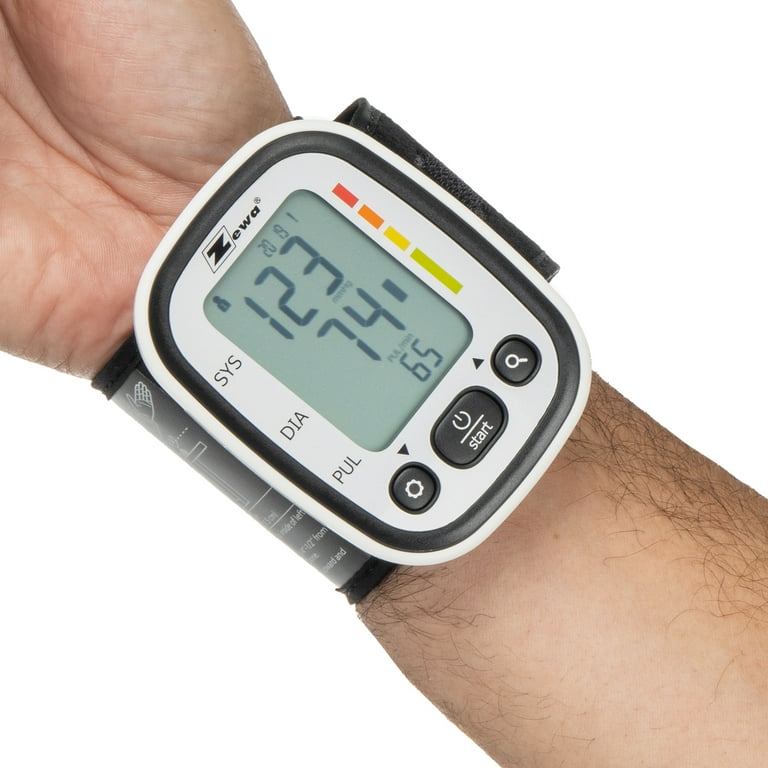 Zewa Premium Automatic Wrist Blood Pressure Monitor with Bluetooth