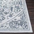 thumbnail image 5 of Surya Hightower HTW-3013 96x120" Rectangle Fabric Area Rug in Light Gray/Black, 5 of 7