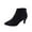 Black, variant on Fesfesfes Black Platform Boots for Women Fashion Pointed Toe Thin High Heels Casual Boots With Side Zipper Short Boots 6.5(39)