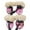 Pink, variant on 4 Pack/set Pet Winter Rain Boots With Fleece Liner Cartoon Waterproof Anti Slip Shoes For Dogs