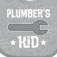 thumbnail image 4 of Inktastic Plumbers Kid Boys or Girls Baby Bib, 4 of 4