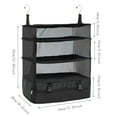 Luggage Organizer Foldable Hanging Travel Shelves Bag Suitcase