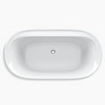 thumbnail image 6 of Sterling 95333 Spectacle 61" Free Standing Acrylic Soaking Tub - White, 6 of 6