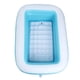 thumbnail image 5 of Piscina inflable familiar de 2 piezas, piscina de salón inflable de tamaño completo, patio trasero, jardín, asiento de agua para el hogar para bebés, Macarena Bañera inflable para piscina, 5 of 8