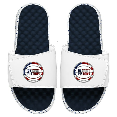 

Men s ISlide Navy/White Detroit Pistons Americana Slide Sandals