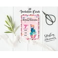 thumbnail image 3 of Darling Souvenir Pink Birthday Invitation Card Printable Fill or Write In Blank Invites Party Supplies Pack Of 28 5 x 7 Inches, 3 of 5