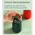 thumbnail image 5 of Sulaicai Automatic Toothpick Dispenser, Automatic Toothpick Dispenser Toothpick Holder Dispenser, Automatic Tooth Pick Dispenser with Toothpicks 250 Count (Red), 5 of 6