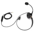 thumbnail image 4 of Microphone Jack Headset, Monaural Anti-shock 330°rotated Arm Telephone Headset  For Smart Phone For Tablet For PC, 4 of 8