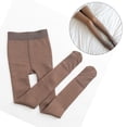 thumbnail image 4 of Forro Polar Translúcidas Y Cálidas Para Mujer, Con Forro Polar, Delgadas, Elásticas, Pantalones Serendint HA046676-03, 4 of 6