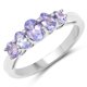 thumbnail image 1 of 1.28 Carat Genuine Tanzanite .925 Sterling Silver Ring QJ Model, 1 of 3