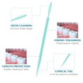 thumbnail image 2 of HLONK 1100pcs Disposable Plastic Toothpicks Double-head Oral Care Interdental Floss Cleaners (Random Color), 2 of 6
