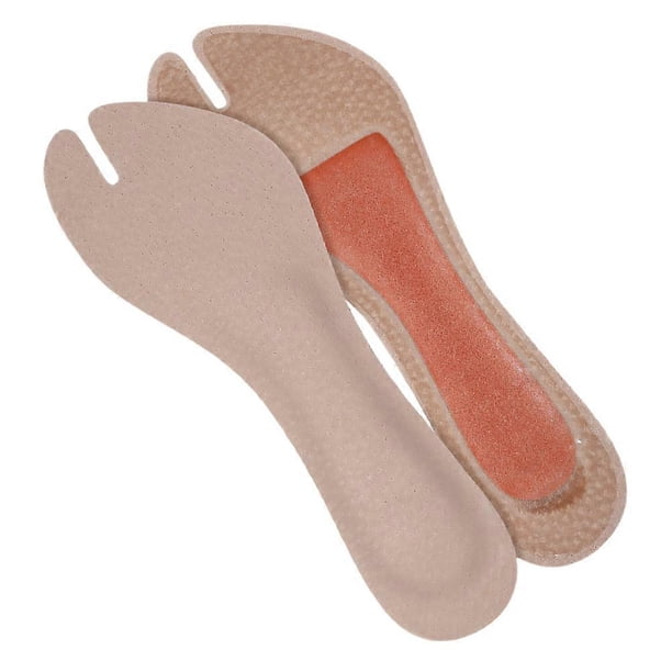 Shockproof Insoles For Sandals With Self-Adhesive Feature Designed For Men And Women In Beige Size 23.20X7.60X0.45CM 1 Pair