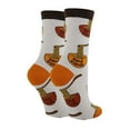 thumbnail image 3 of OoohYeah Women’s Funny Humor Crew Socks Novelty Cute Cotton Socks, Send Noods, 3 of 3